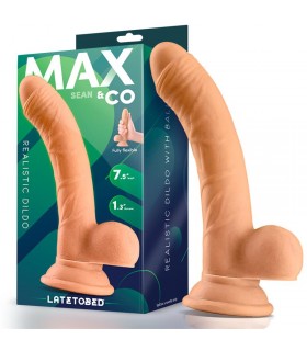 Sean Dildo Realista con Testículos 7.5 Natural