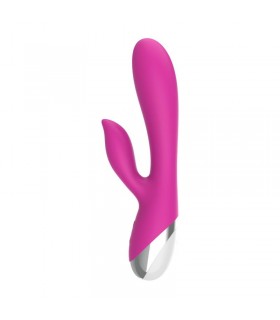 Vibrador 10 Funciones USB Rosa