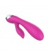 Vibrador 10 Funciones USB Rosa
