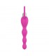 Cadena Anal con Vibración Rosa
