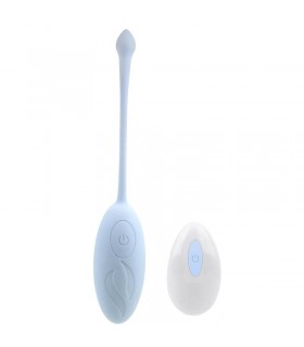 Huevo Vibrador con Control Remoto Azul