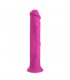 Dildo Realista con Vibración Silicona Rosa