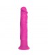 Dildo Realista con Vibración Silicona Rosa