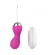 Huevo Vibrador con Control Remoto USB Rosa