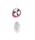 Huevo Vibrador con Control Remoto USB Rosa