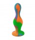 Plug Anal Multi Color Silicona