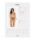 Bravelle Tanga Abierto Negro