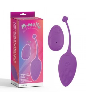 Huevo Vibrador Control Remoto Sweety Teaser USB 5.7