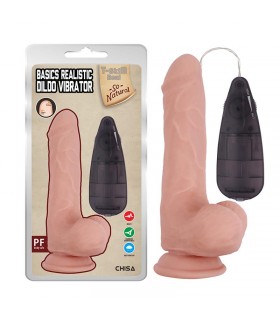 Dildo Vibrador Realista Basics Realistic 7,8