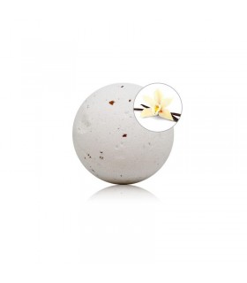 Bomba de Baño Aroma Vainilla con Pétalos de Rosa 150 gr