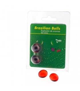 Set 2 Brazilian Balls Aroma de Fresa y Cereza
