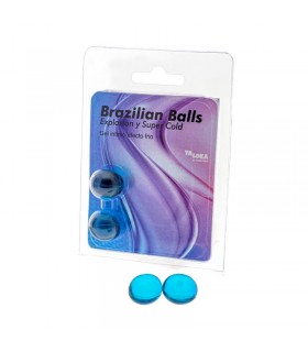 Set 2 Brazilian Balls Excitante Efecto Frío