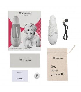 WOMANIZER MARILYN MONROE WHITE MARBLE