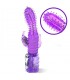 Travel Partner 18 cm Purpura con Estimulador Perianal