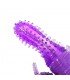 Travel Partner 18 cm Purpura con Estimulador Perianal