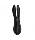 Vibrador Threesome 2 Negro
