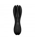 Vibrador Threesome 2 Negro