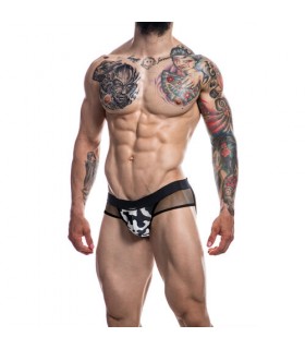 SUSPENSORIO NEGRO BLANCO CAM TALLA L
