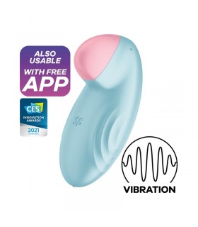 Tropical Tip con APP Satisfyer Connect Light Blue