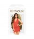 Mini Vestido Earth-Shaker Rojo
