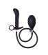 Plug Anal Inflable con Bomba Negro