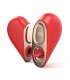 Mon Luv Corazón Doble Estimulador 2 en 1 Succión y Lengua