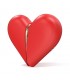 Mon Luv Corazón Doble Estimulador 2 en 1 Succión y Lengua