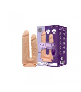 Dildo Doble Penetración 2 Motores Control Remoto