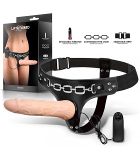 Ribbo Arnés con Dildo Realista con Vibración y Control Remot