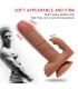 Austin Dildo con 20 Modos de Vibración y Estimulador de Clít
