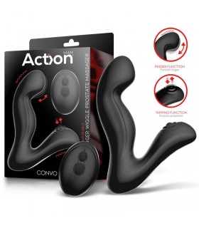 Convo Prostate Stimulator with Tapping and Finger Wiggle Fun