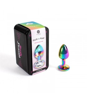 Plug Anal de Metal Rainbow Talla S
