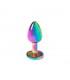 Plug Anal de Metal Rainbow Talla S