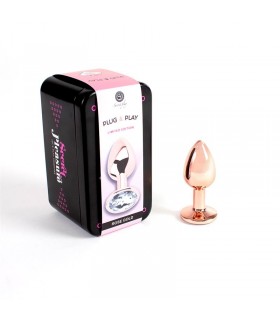 Rainbow Plug Anal de Metal Talla S
