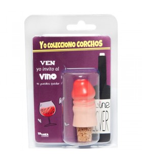 Tapón para Botella Forma de Pene