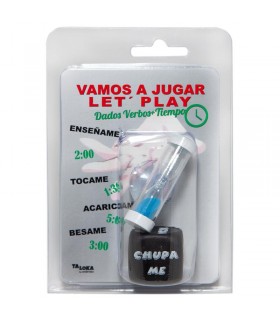 Set Dado de Acciones y Reloj de Arena