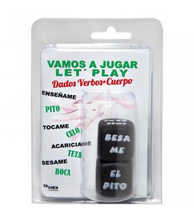 Set Dado de Acciones y Dado Partes del Cuerpo.
