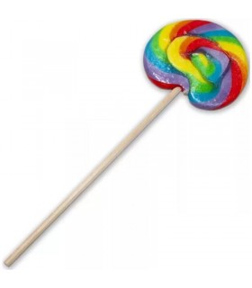 Piruleta Redonda Bandera LGTB 50gr