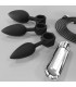 Set de 4 Plugs Entrenamiento Anal con Vibración