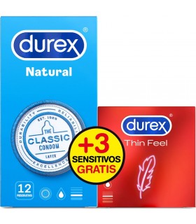 Pack Natural 12 ud y Sensitivo Suave 3 ud