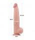 Dildo Dual Layer Piel Retractil 13.5