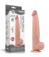 Dildo Dual Layer Piel Retractil 13.5