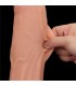 Dildo Dual Layer Piel Retractil 12