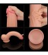 Dildo Dual Layer Piel Retractil 12