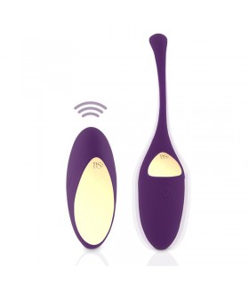 Bola Kegel con Control Remoto Essentials Pulsy Playball Púrp