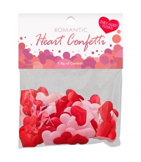 Confeti Forma de Corazón 7.8 gr