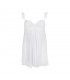 Milagros Chemise y Tanga Blanco