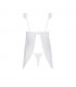 Milagros Chemise y Tanga Blanco