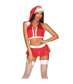 Ms Claus Disfraz 5 Piezas Talla XXL