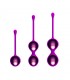 Pack 3 Bolas Kegel Color Rosa